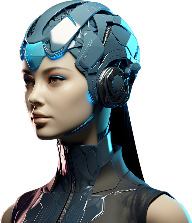AI assistant concept for modern automation and enterprise web systems